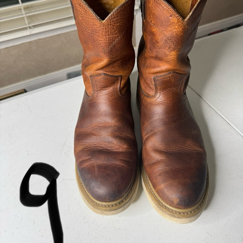 Justin Brown Work Boots 11.5